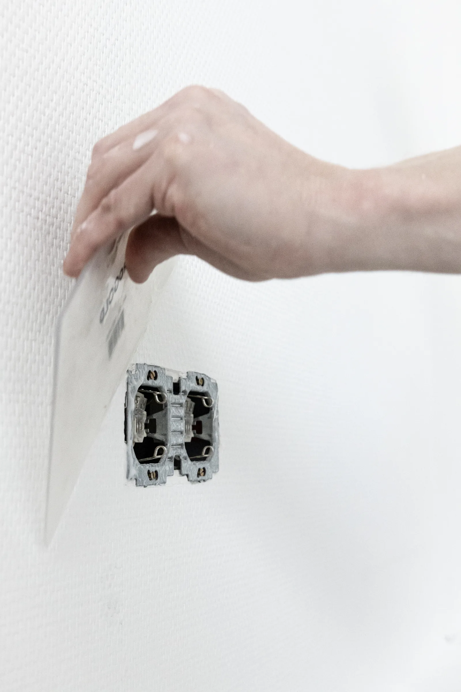 Behangwerk aan een wand